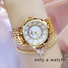 Montre-bracelets Relogio Feminino Fashion Bracelet Women's Golden Watch Ladies Wrist Watches Gold Diamond For Women 2024