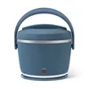 Bento Boxes 20 온스 점심 점차장 음식 히터 핫 박스 페이드 파란색 (6.54 x 6.54 6.54) Q240427