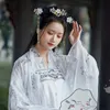 エスニック服のコスプレ妖精のプリンシブネスパフォーマンスコスチューム中国人女性ハンフスーツ夏の花のノベルティ服春のフォークダンス服