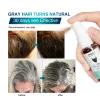 Care bianco a colori naturali Prodotti di riparazione dei capelli per capelli grigi Ripristina su cero