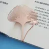 Creatieve Rose Gold Leaf Vein Metal Bookmarks Chinese stijl Studentenbenodigdheden Prachtige geschenken Museum Groothandel
