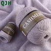 Quality 100 Mongolian Cashmere Handknitted Yarn Wool Knitting Ball Scarf Yarny Baby 50 grams 240428