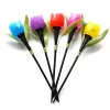 Decorations Outdoor Led Solar Light Tulip Flower Lamp Waterproof Garden Stake Lawn Lights Standing Decor For Yard Outdoor Party Decoration