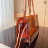 Torby projektantów mody przezroczyste galaretki torby