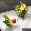 シンク蛇口セットMtifunctional Drainage Basket Salad Draining Bowl Vegetable Basin Rice Plastic Fruit Plate家庭用ドロッティア2