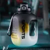 Gianxi Sport Water Bottle Portable Fitness Plastic beker met stro Grote capaciteit Buiten Travel Big Flessen Drinkware 240418