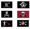 Drapeau pirate de haute qualité 6 couleurs de motif en polyester imprime 90x150cm