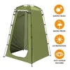 Banho da tenda do chuveiro portátil portátil Mudança da sala de encaixe abrigo Camping Beach Privacy Banheiro 240422