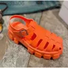 Sandales de plate-forme romaine pour femmes glisse Chaussures 2024 Été Nouveau respirant Hollow Out Boucle Round Toe Sandale de plage extérieure plus taille CN 36-43