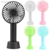 Fãs elétricos 2023 Novo ventilador elétrico portátil 2000mAh Recarregável Fan Mini Fan USB Fan para acampar condicionadores de ar portáteis Air Cooler D240429