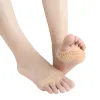 2 piezas de silicona almohadillas metatarsianas para alivio del pie alivio alivio de los pies ortóticos masajes de pie plantillas de los calcetines de los pies herramienta de cuidado del pie