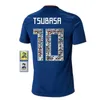 DIY-benutzerdefinierte Name und Nummer Millots De Foot Captain Tsubasa Japan Football Trikots Camisetas Futbol Oliver Atom Männer T-Shirts 240428