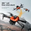 Aircraft électrique / RC K6 Max Nouveau mini drone 4k 360 degrés Organisage omnidirectionnel Évitement RC Quadcoptère grand angle optique T240428