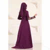 Muzułmańskie islamskie ubrania Ramadan sukienki Caftan Marocain Long Robe Turkey Kaftan Lux Maxi Hijab Sukienka Kobiety Abaya Dubai S-5xl 240415