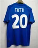 1982 Itarys Retro Soccer Jersey 1990 1996 1998 2000 Home Football 1994 Maldini Baggio Donadoni Schillaci Totti Del Piero 2006 PIRLO INZAGHI BUFFON S-XXL