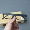 Okulary przeciwsłoneczne Evove Czarne drewno mężczyźni czytanie okularów kobiet w stylu gęste okulary okulary ramy męskie okulary do recepty wąskie wysokiej jakości