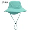 Outfly Oval Womens Summer UV защита от солнца шляпа шляпа шляпа твердый цвет