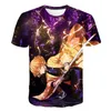 T-Shirts Devil Killer 3D bedruckte Jungen und Mädchen T-Shirt Kurzärmeler Sommer Neues T-Shirt-Kleidung Anime O-Neck Top T-Shirt Childrens Clothingl2404