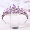 Tiaras Baroque Vintage Multicolor Bride Crown Wedding Gift Gif