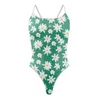 Women's Swimwear 2024 Sexy One Piece Swimsuit Women Summer Push Up Open Water Bathing Suit Monokini Print Swim Beach Wear