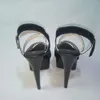 Efter avdelning Sandaler skor med Cross Sexy 618 15 cm över stiletthälen Big Yards Womens 981 10 59