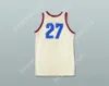 CUSTOM NAY Name Mens Youth/Kids HARLEM GLOBETROTTERS 27 WHITE BASKETBALL JERSEY TOP Stitched S-6XL