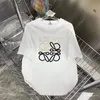 Designer Fashion Casual Summer Sticked Letter T-Shirt für Männer und Frauen Paare gleiche Art Sport und ungezwungene vielseitige kurze Ärmel