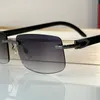 Sonnenbrille für Männer Frauen Sommer 0046 Modedesigner Outdoor Freizeitstil Anti-Ultraviolett Retro Plattenrahmen