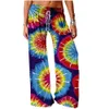 Spodnie damskie Capris Spring Tie-Dye Pants Summer Fashion Spodnie Kobiety swobodne luźne spodnie Strtwear Kobiety Y2K Spodnie Stylowe modne ubrania Y24042976v4