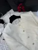 Lyxdesigner kvinnors jackor med högkvalitativ tidig vår ny fransk stil socialit kort stil vit rund nack temperament mångsidig enkelbröst jacka