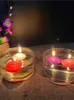 Świece 5pc/działka romantyczne pływające świece przyjęcia weselne Dekoracja dekoracji domu DIY świece D240429