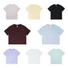 Homme t-shirt femme tshirts couleur solide mens en vrac femme designers tshirt lavage juillet tees tees design tops