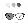 Occhiali da sole Ultralight occhiali Pochromici per donne uomini gatto telaio occhio che cambia il diottrice di occhiali miopia finita da 0 a -4.0