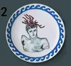 Morze Włoski bóg bóg płyta ceramiczna dekoracyjna dekoracja talerz do salonu sypialnia tło ściana wisząca płyta 240411
