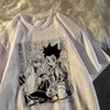 Camiseta para mujeres Camiseta para mujer Y2K Kawaii Top Hunter X Camiseta Hunter Killua Zoldyck Anime Camiseta de manga corta Camiseta para mujer Camiseta para mujer2404