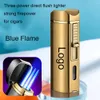 High-end geschenkdoos Design Cigar Lighter Three Flame High-Power Lighter Sigar voor sigaren