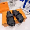 Summer Chypre Mules Sandals Slides Slippers Top Quality Beach Classic Flat Men and Women's Luxury Designer Leather factory footwear