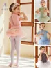 Stage Wear Children's Dancing Clothes Girls Short Sleeve Practice Chinese Classic Dance Shapewear Women Ballet