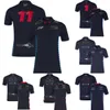 F1 Racing 2024 Team Driver T-Shirt Mens Polo Shirt Formula 1 Suit Suit T-Shirt 1 و 11 T-Shirt Driver New Season Race Jersey