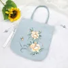 Yun Zhiqi Tassel Embroidery Bag Chinese Style HanfuアクセサリーバッグSU刺繍丸角ドローストリングポータブルクロスボディ携帯電話