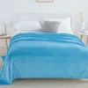 Couvertures Simple Velvet Bed Couverture rectangle confortable confort