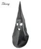 Thierry Ghost Executioner Hood Mask Cover Full Bondage Header Caperéjoe con juguetes de sexo de ojos de boca abierta para parejas fetiche Juego de adultos T2009657895