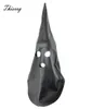 Thierry Ghost Executioner Hood Mask Full Cover Bondage Head Hood With Open Mouth Eye Sex Toys For Fetisch Couples Adult Game T2009657895