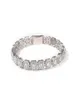 2021 Diamond Crystal Braclets Womens9mm Square Rock Rock Candy Zircon Bracelet pour hommes et femmes3812475