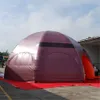 Büyük Açık Dome Inflatabe Örümcek Çadırı 10m Dia (33ft) Parti İstasyonu Etkinlik Toplama Merkezi Ticaret Fuarı Sığınakları İndirimli Yan Duvarlar