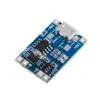 Nieuwe TP4056 +Bescherming Dubbele functies 5V 1A MICRO USB 18650 Lithium Battery Laad Board Charger Module For 18650 Laadmodule voor