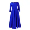 2024 스프링/여름 새로운 유행 스타일 레이스 업 아프리카 대형 드레스 드레스