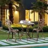 Camp Furniture Outdoor-Besetzung Aluminiumtischstuhl und Balkon Set Villa In Courtyard Garten Freizeit im europäischen Stil