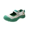 Swobodne buty duże głowę brzydkie urocze sandały Baotou kobiety 2024 Summer Anti Slip Sports Flats Zapatos de Mujer
