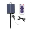 Dekorationer Solar Battery Box LED String Lamp Panel Controller Garden Street Light Decor